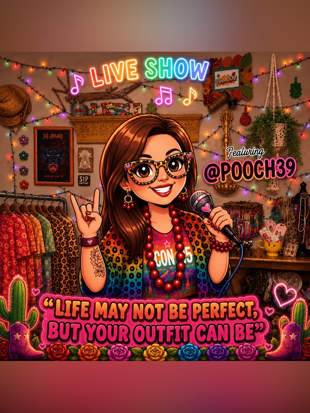 💜 THIS FLYER TO KNOW WHEN I GO LIVE! ✌🏼